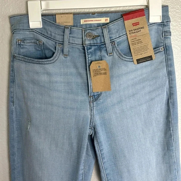 Levi’s 314 Shaping Straight Size 4 Long | 27 - Picture 5 of 12